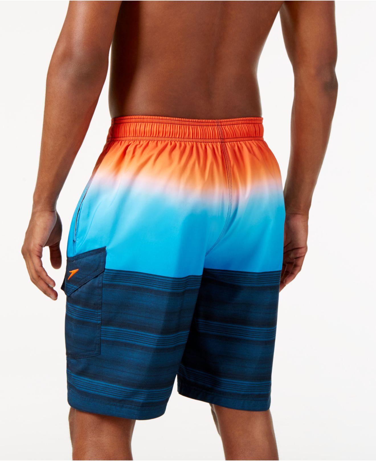 Lyst Speedo Men's Pattern Blocked Board Shorts in Blue for Men